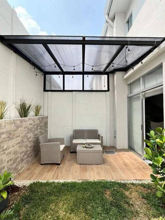 Marquesina en Aluminio